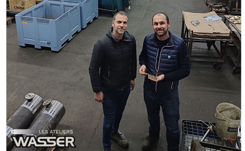 Julien Vallée et Victor Beauvie les nouveaux directeurs des Ateliers Wasser